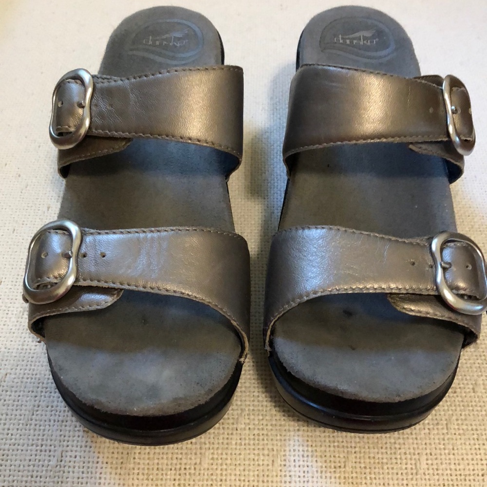 Dansko Sophie Metallic Silver